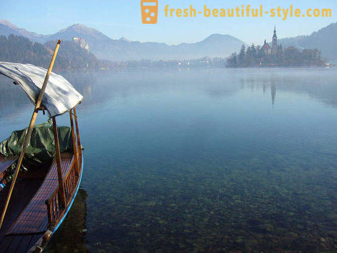 Lago di Bled, coperto di leggende