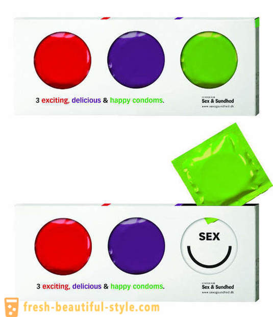 Design per i preservativi