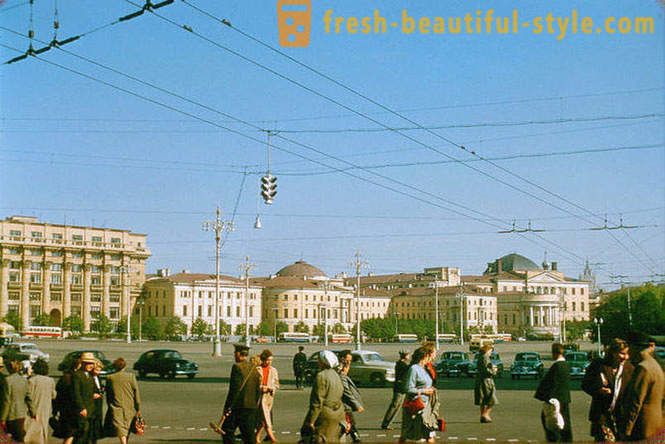 Mosca, 1956 nelle fotografie di Jacques Dyupake