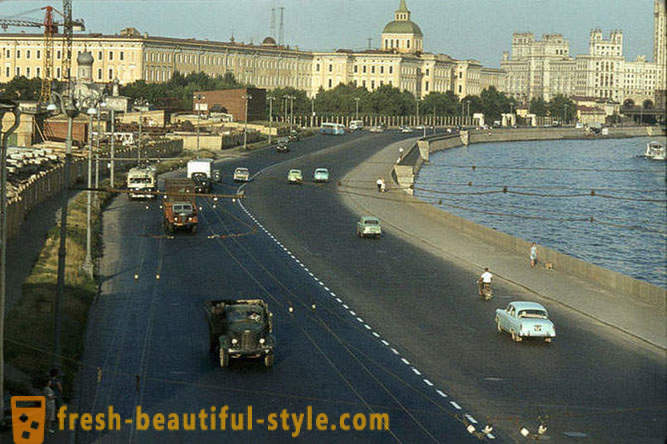 Mosca, 1956 nelle fotografie di Jacques Dyupake