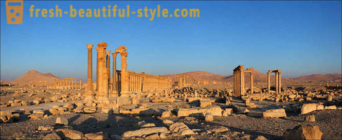Palmyra - una grande città nel deserto