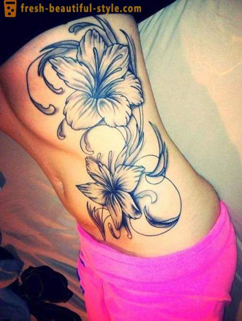 Fiore tatuaggio - il modo originale di espressione