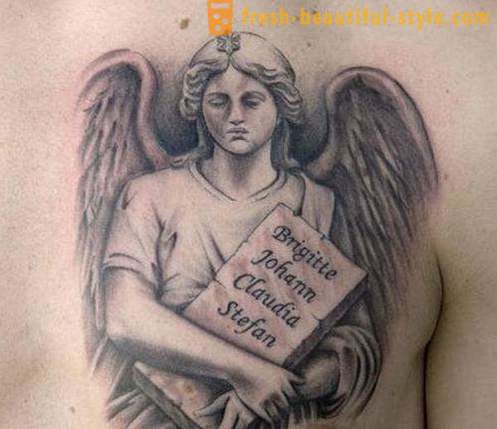Tattoo Angeli Custodi: foto, valore