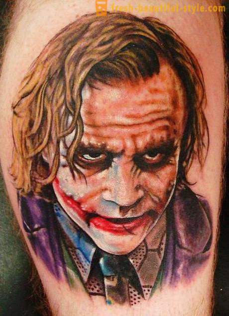 Joker Tattoo: simboli e foto
