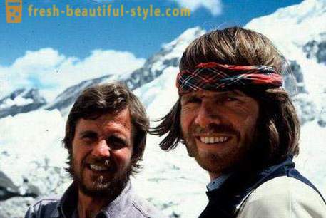 Alpinismo leggenda Reinhold Messner: biografia