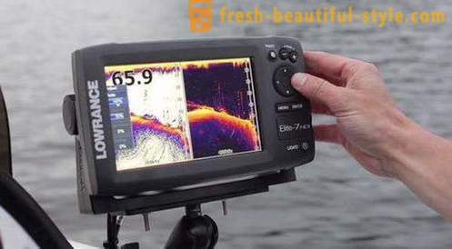 Lowrance fishfinder, Recensioni modelli. sensore sonar lowrance