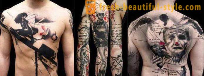 Tatuaggio thrash Polka: Caratteristiche