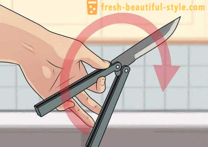 Come torcere il coltello a farfalla: trucchi e consigli