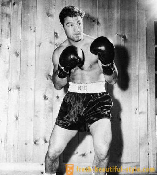 Boxer Rocky Marciano: Biografia e foto