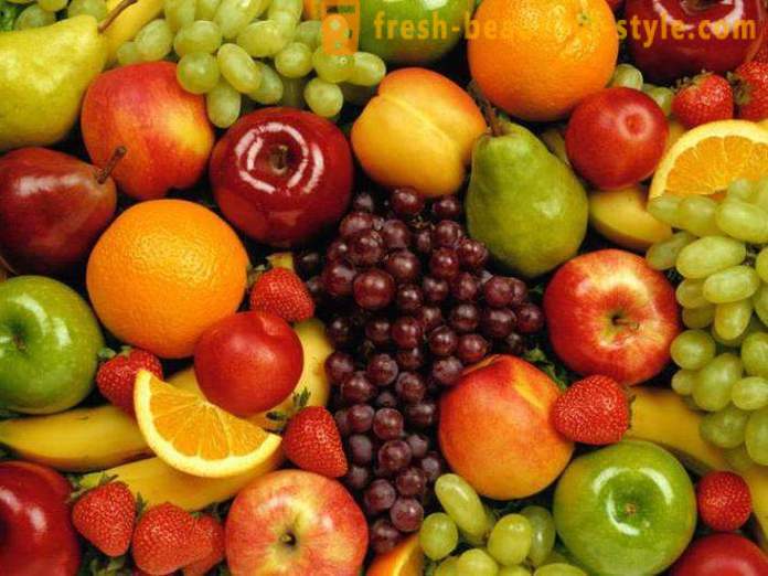 Quali frutti possono essere mangiati con la perdita di peso: un elenco di prodotti