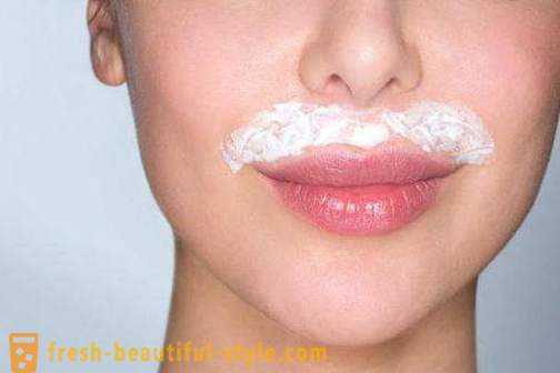 Come pulire le rughe sul labbro superiore in cosmetologia?