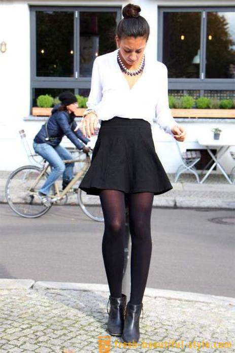 Gonna nera è tornato di moda. skirt Style. Da cosa indossare?
