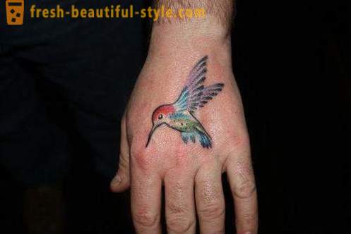 Hummingbird tatuaggio - un simbolo di vitalità e di energia