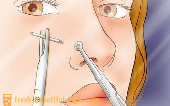Come perforare il naso. Piercing Naso: foto