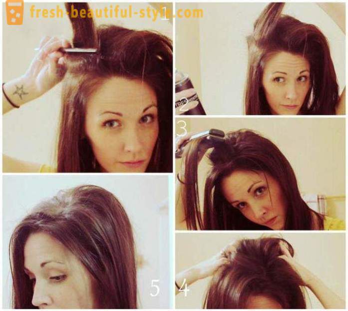 Acconciature con capelli lunghi arruffati: istruzioni passo passo con foto