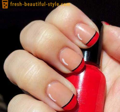 Giacca rossa Manicure: foto sulle unghie. Come fare una giacca rossa: guida passo per passo