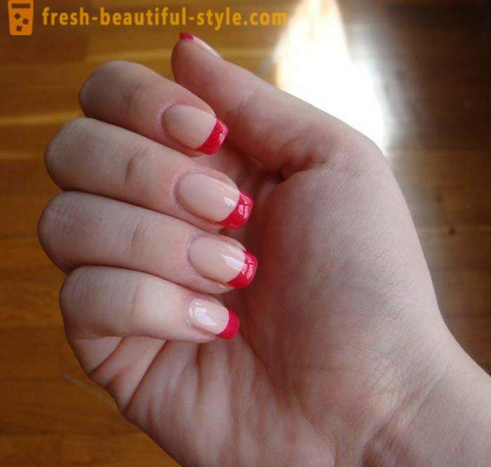 Giacca rossa Manicure: foto sulle unghie. Come fare una giacca rossa: guida passo per passo
