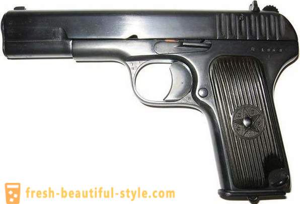 Traumatico pistola TT. Descrizione delle principali caratteristiche di