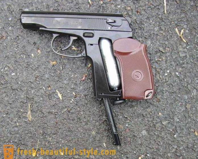 Makarov pistola pneumatica: Specifiche