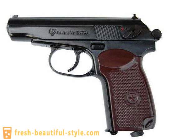 Makarov pistola pneumatica: Specifiche