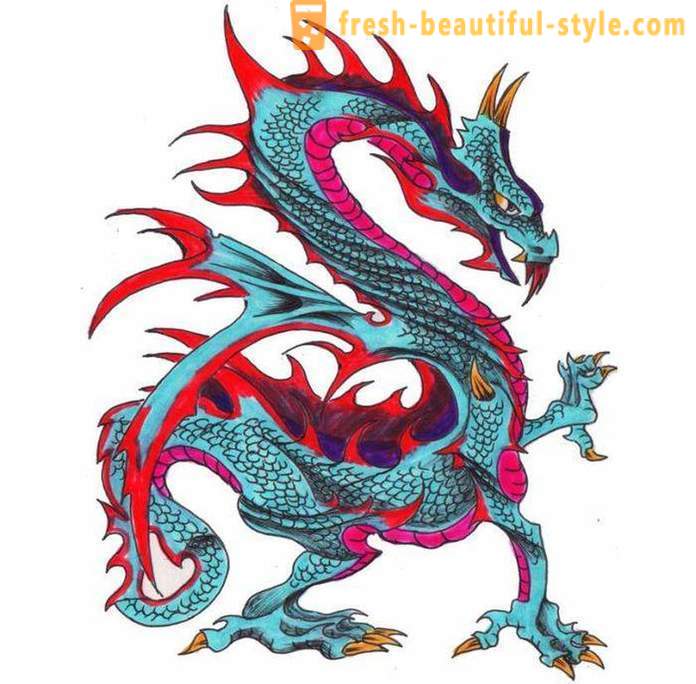 Dragon: Il valore dei disegni del tatuaggio e schizzi. Come scegliere un tatuaggio del drago?