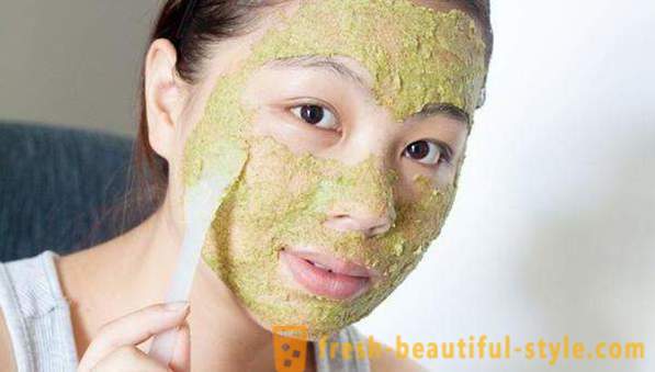 Argilla maschere facciali. argilla cosmetico per la cura della pelle