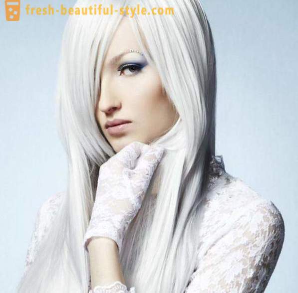 I capelli bianchi. Consigli di colorazione e cura