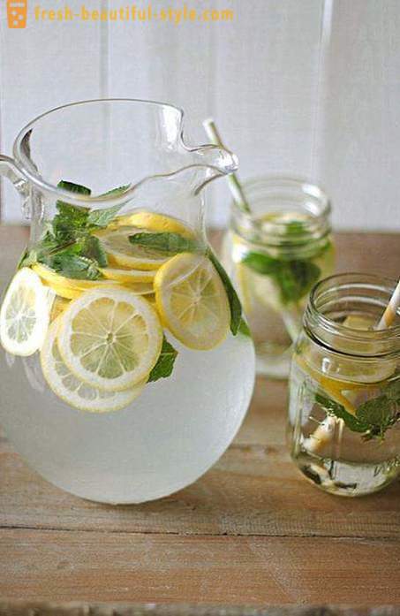 Acqua con limone per la perdita di peso: ricette e recensioni