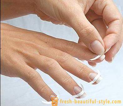 Come fare una manicure francese a casa? colore French manicure: foto