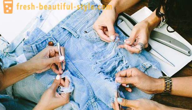 Fashion Tips: come fare i fori e abrasioni su jeans?