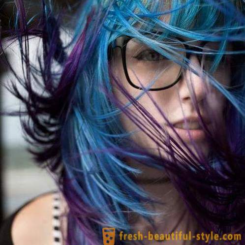 Blu colore di capelli: come realizzare un bellissimo colore?