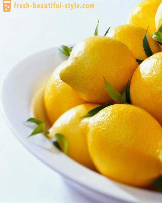 Limone Dieta: perdere peso e bevande