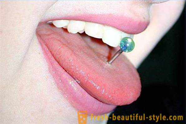 Tutto su piercing alla lingua